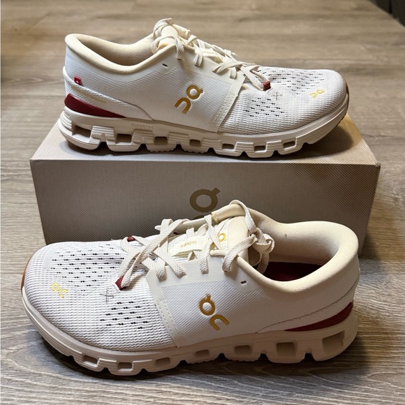 •ON CLOUD• CLOUD X4 PEARL IVORY SNEAKERS - Picture 3 of 11